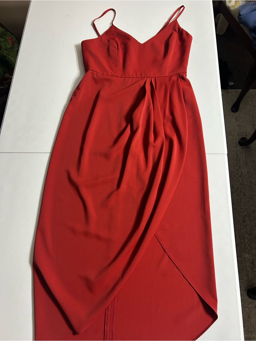 Lulus coral Midi Dress